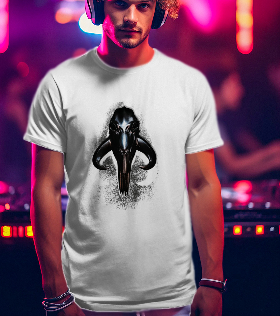 Mandalorian Armorer Mythosaur Metal T-Shirt