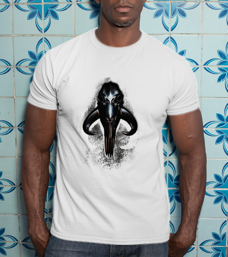 Mandalorian Armorer Mythosaur Metal T-Shirt