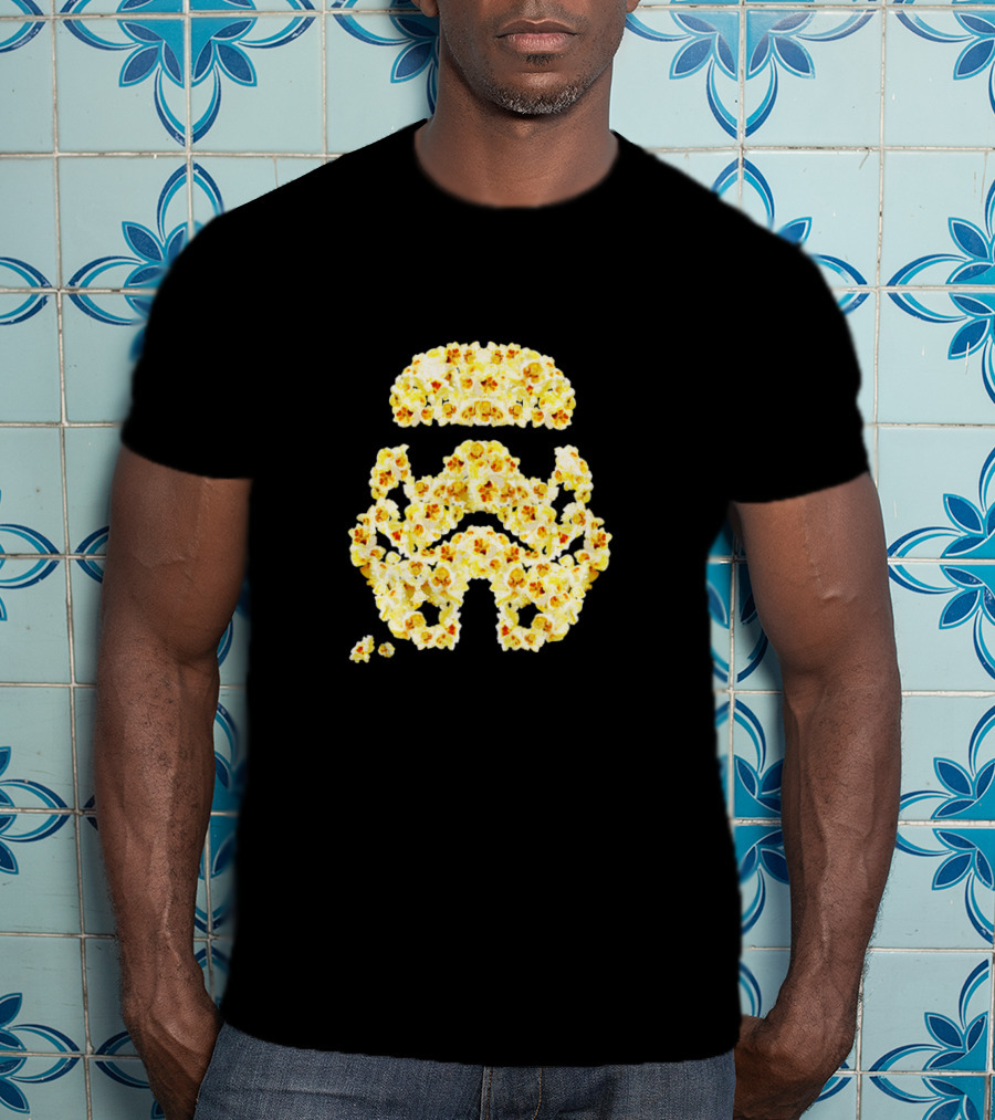 Popcorn Stormtrooper Helmet Iconic Snack T-Shirt