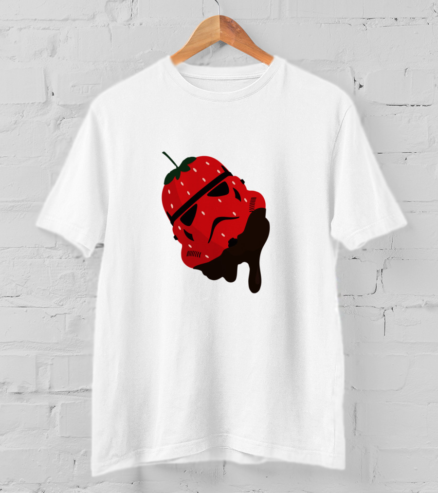 Star Wars Stormtrooper Chocolate Dipped Strawberry T-Shirt