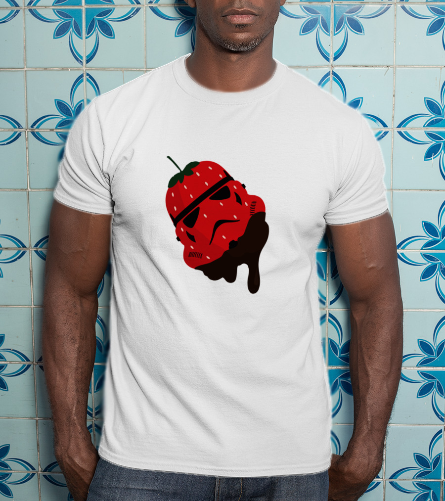 Star Wars Stormtrooper Chocolate Dipped Strawberry T-Shirt