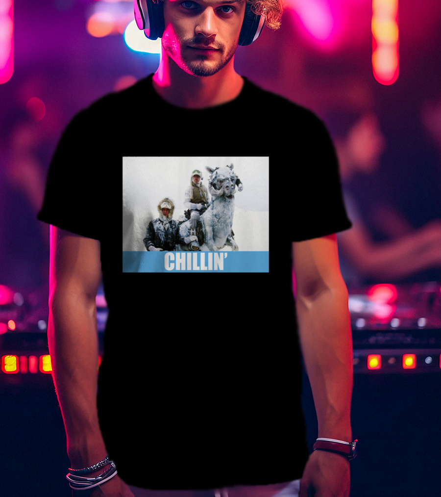 Star Wars Tauntaun Snow Chillin' T-Shirt
