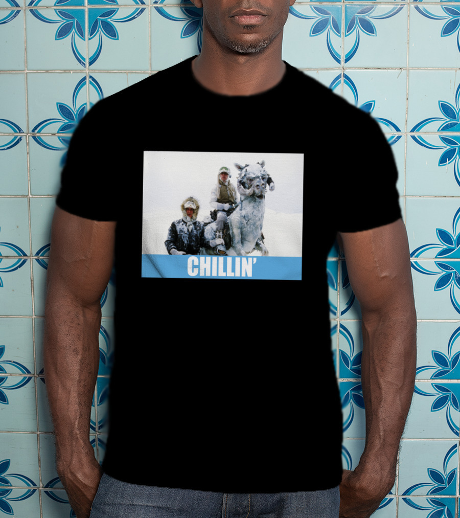 Star Wars Tauntaun Snow Chillin' T-Shirt