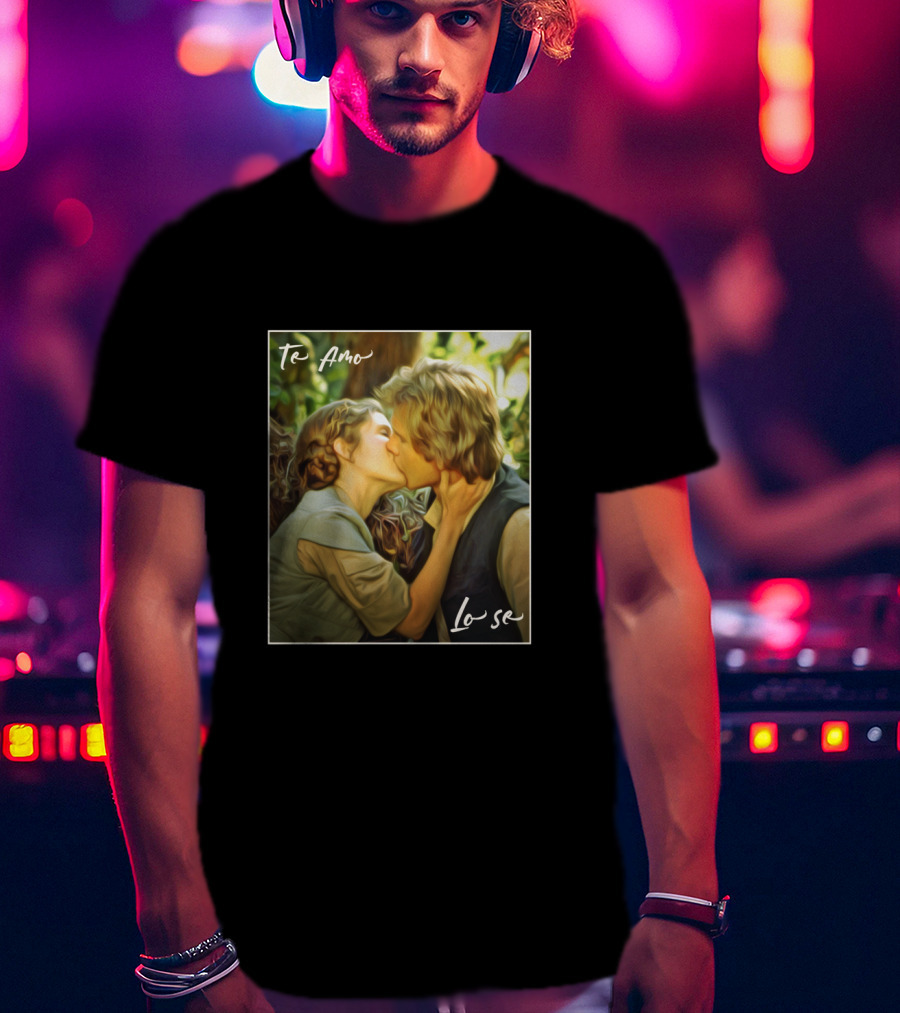 Star Wars Princess Leia Han Solo Te Amo Lo Se T-Shirt