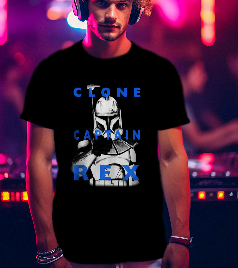 Star Wars The Clone Wars Clone Captain Rex T-Shirt