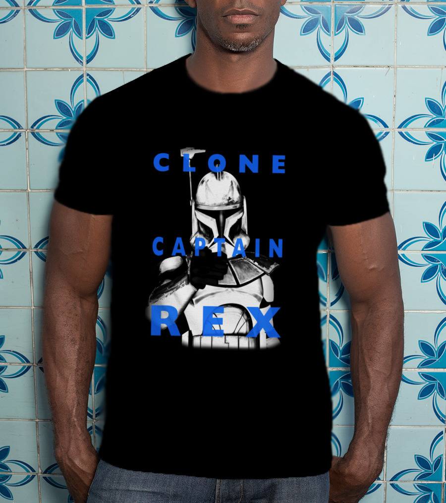 Star Wars The Clone Wars Clone Captain Rex T-Shirt