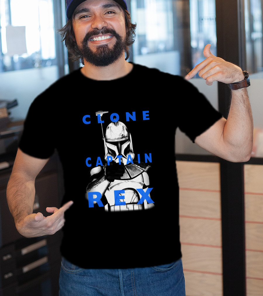 Star Wars The Clone Wars Clone Captain Rex T-Shirt