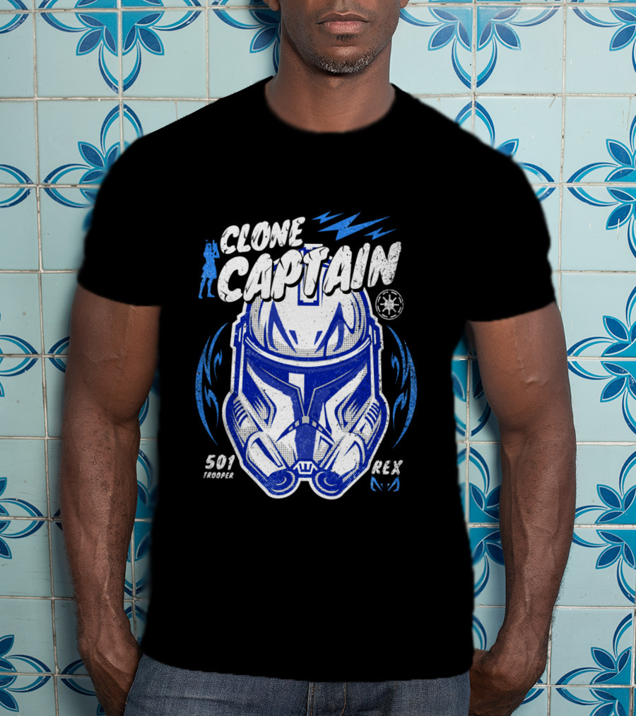 Clone Captain Rex 501 Trooper Star Wars The Clone Wars T-Shirt
