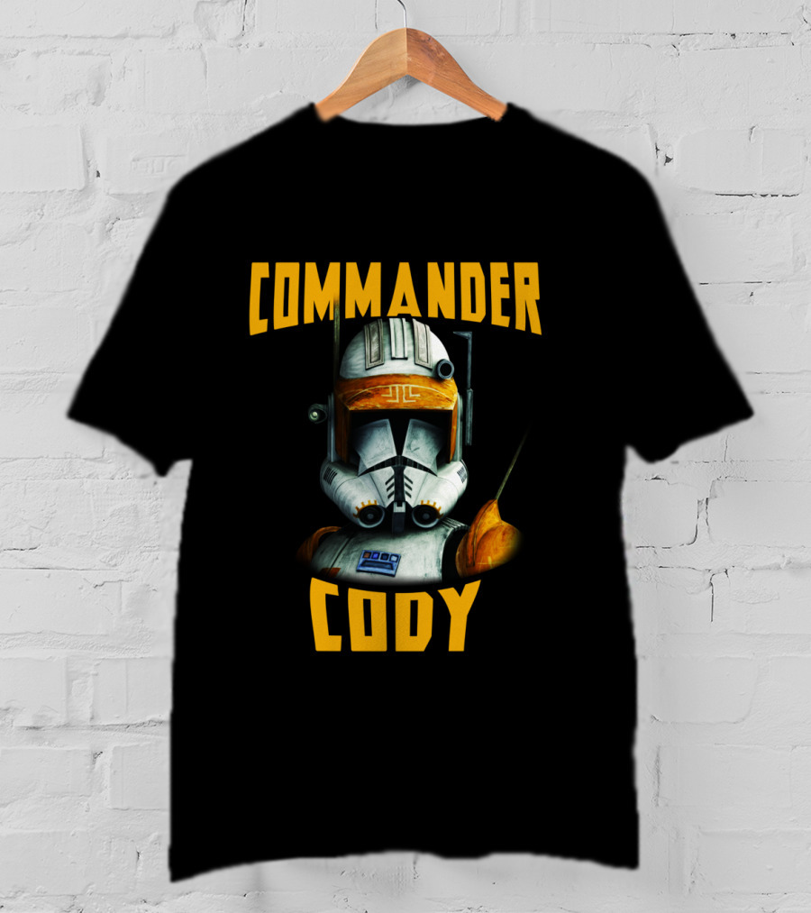 Commander Cody The Clone Wars Big Face T-Shirt