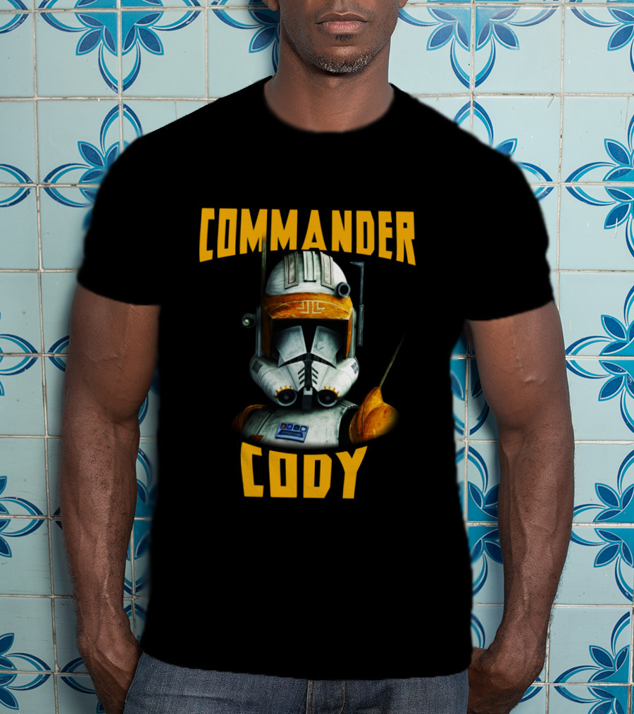 Commander Cody The Clone Wars Big Face T-Shirt