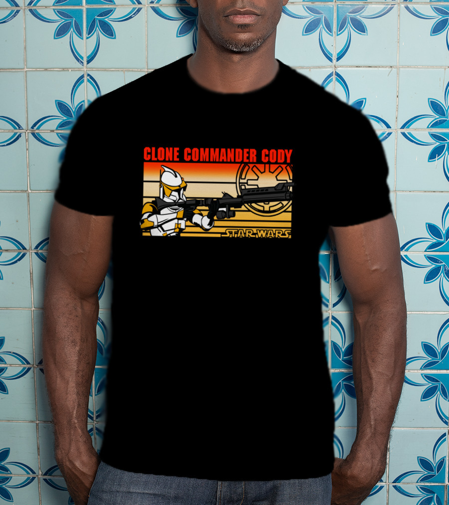 Star Wars Clone Commander Cody Panel T-Shirt