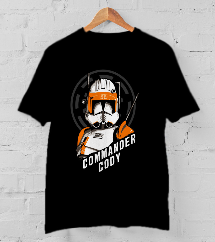 Commander Cody The Clone Wars Helmet Emblem T-Shirt