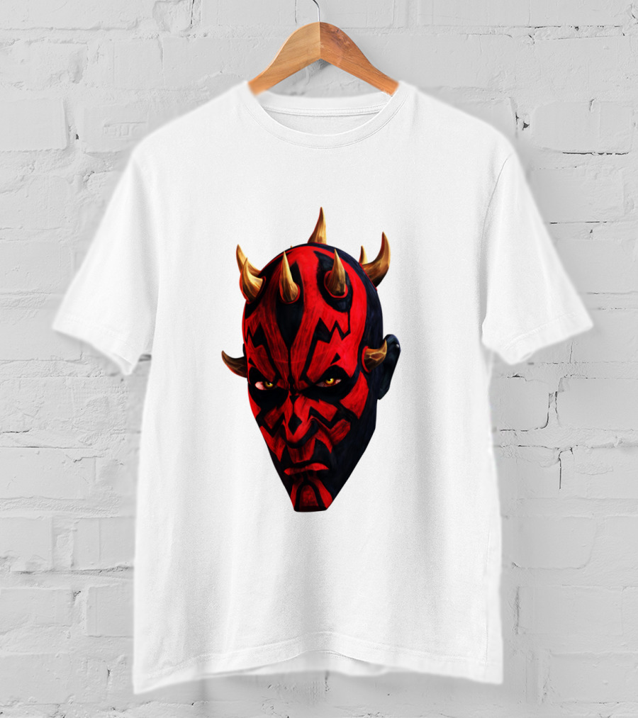Star Wars The Clone Wars Darth Maul Character Face T-Shirt