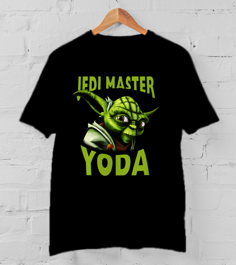 Jedi Master Yoda Big Face The Clone Wars T-Shirt