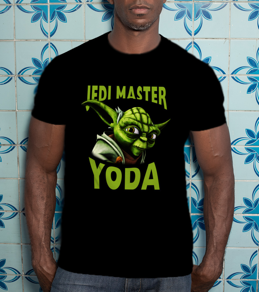 Jedi Master Yoda Big Face The Clone Wars T-Shirt