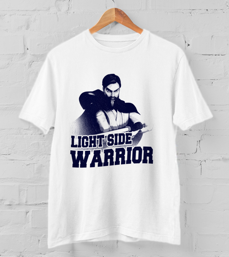 The Clone Wars Obi Wan Kenobi Light Side Warrior T-Shirt