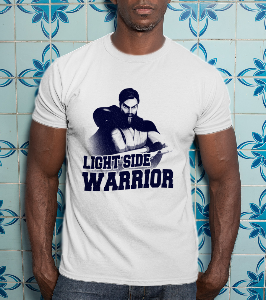 The Clone Wars Obi Wan Kenobi Light Side Warrior T-Shirt