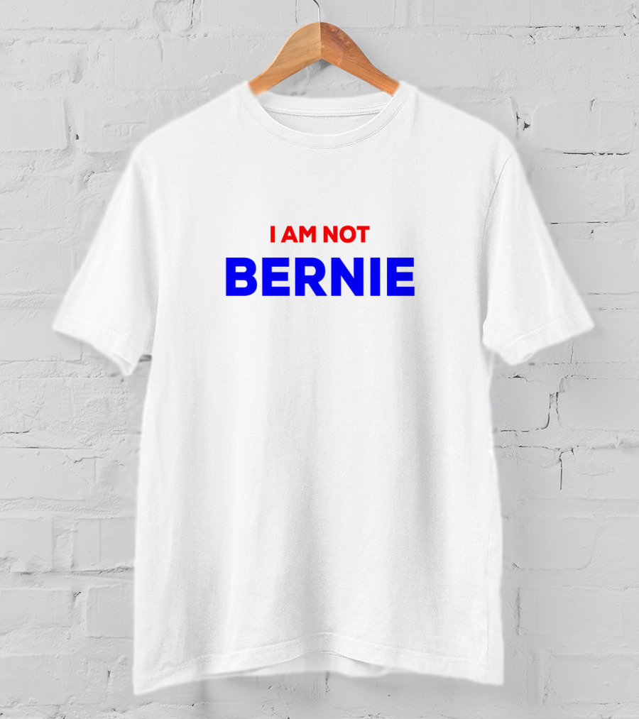 I Am Not Bernie Look Alike Buttercup T-Shirt