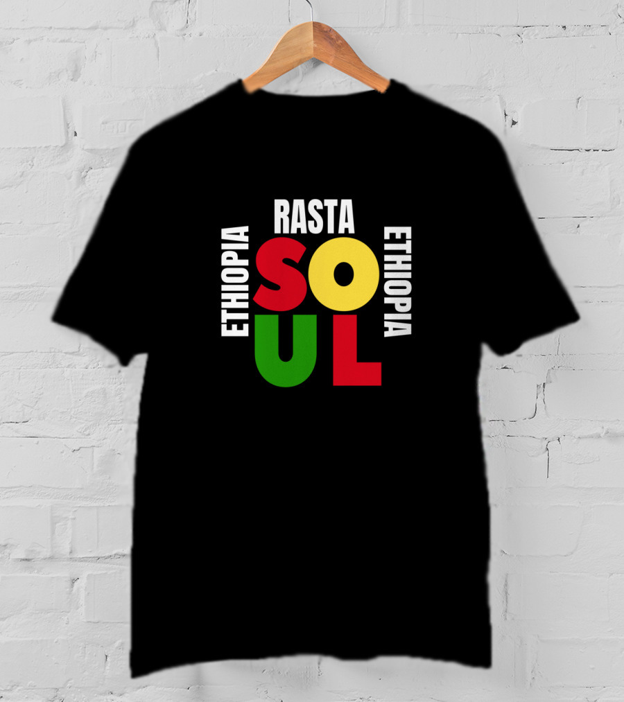 Ethiopia Rasta Soul Heritage Connection T-Shirt