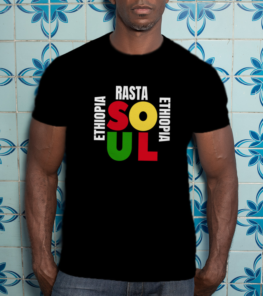 Ethiopia Rasta Soul Heritage Connection T-Shirt