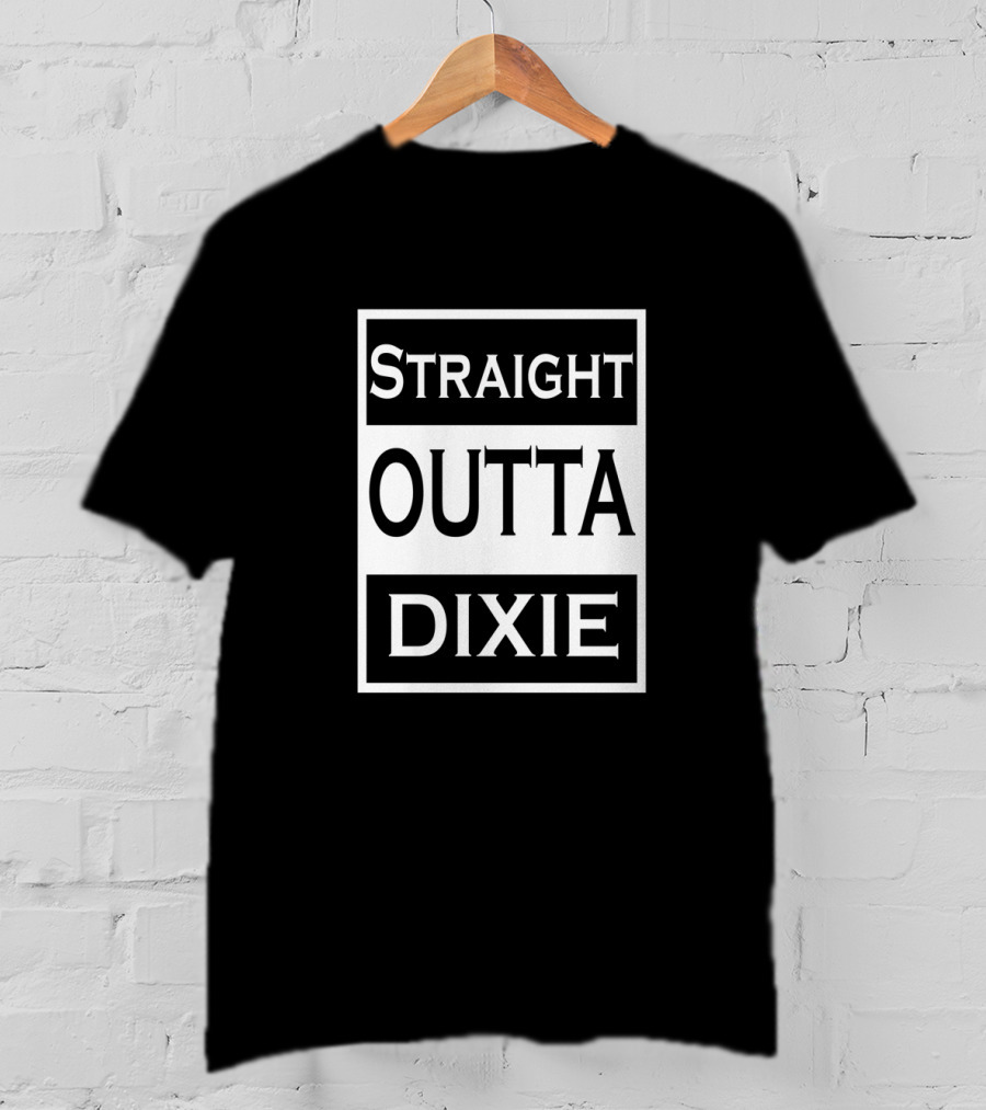 Straight Outta Dixie Redneck Country T-Shirt