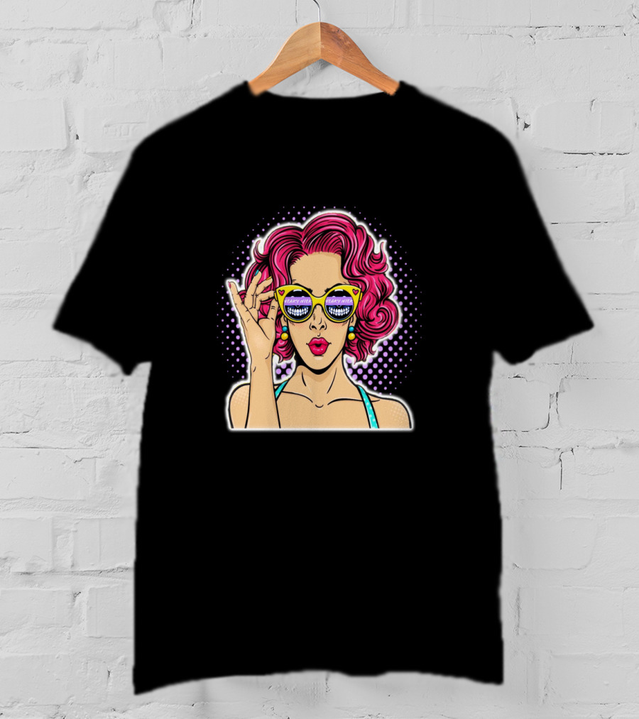 SN Shades Pop Art Retro Vibes T-Shirt