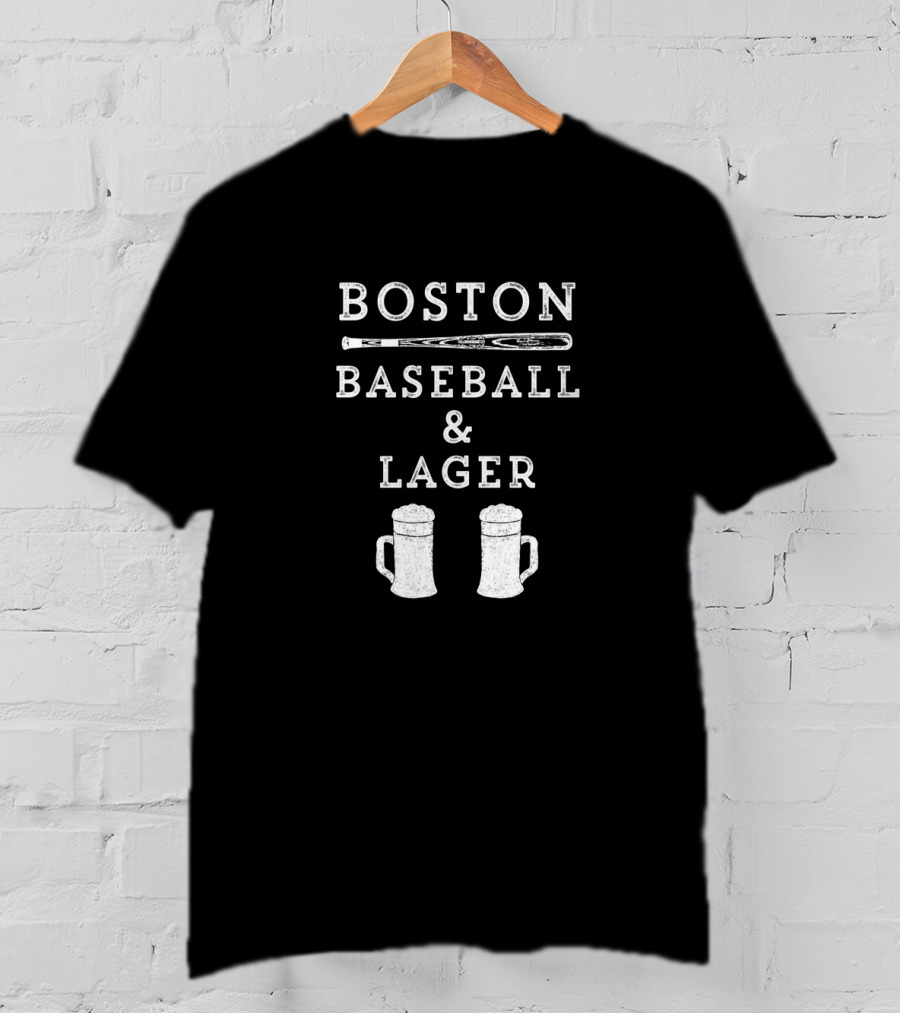 Boston Baseball Fenway Lager Classic T-Shirt