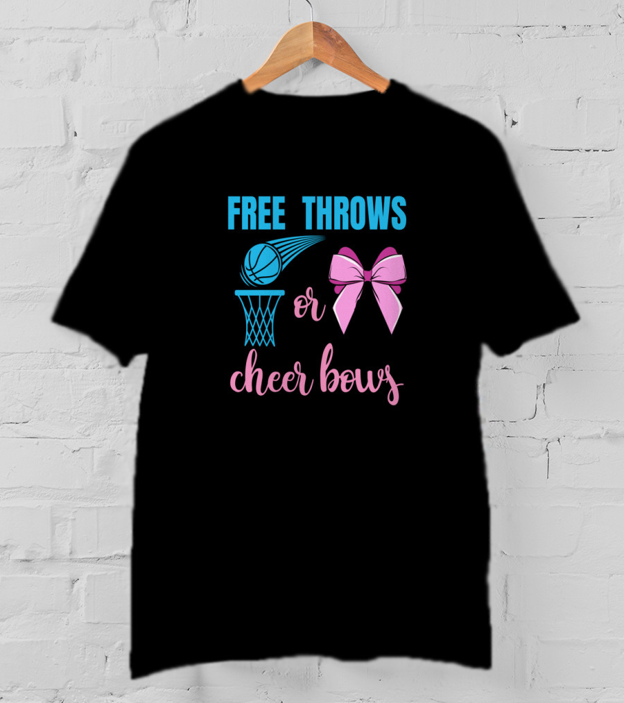 Free Throws OR Cheer Bows T-Shirt