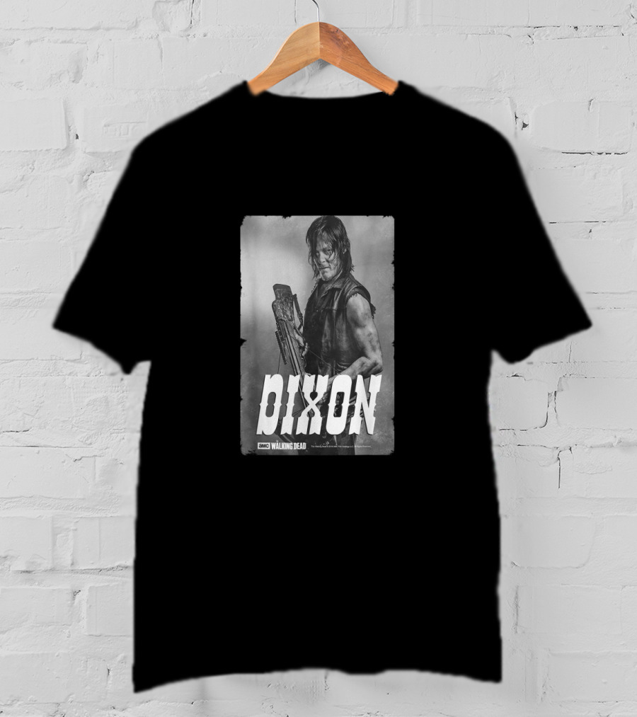 The Walking Dead Dixon AMC Silver Edition T-Shirt