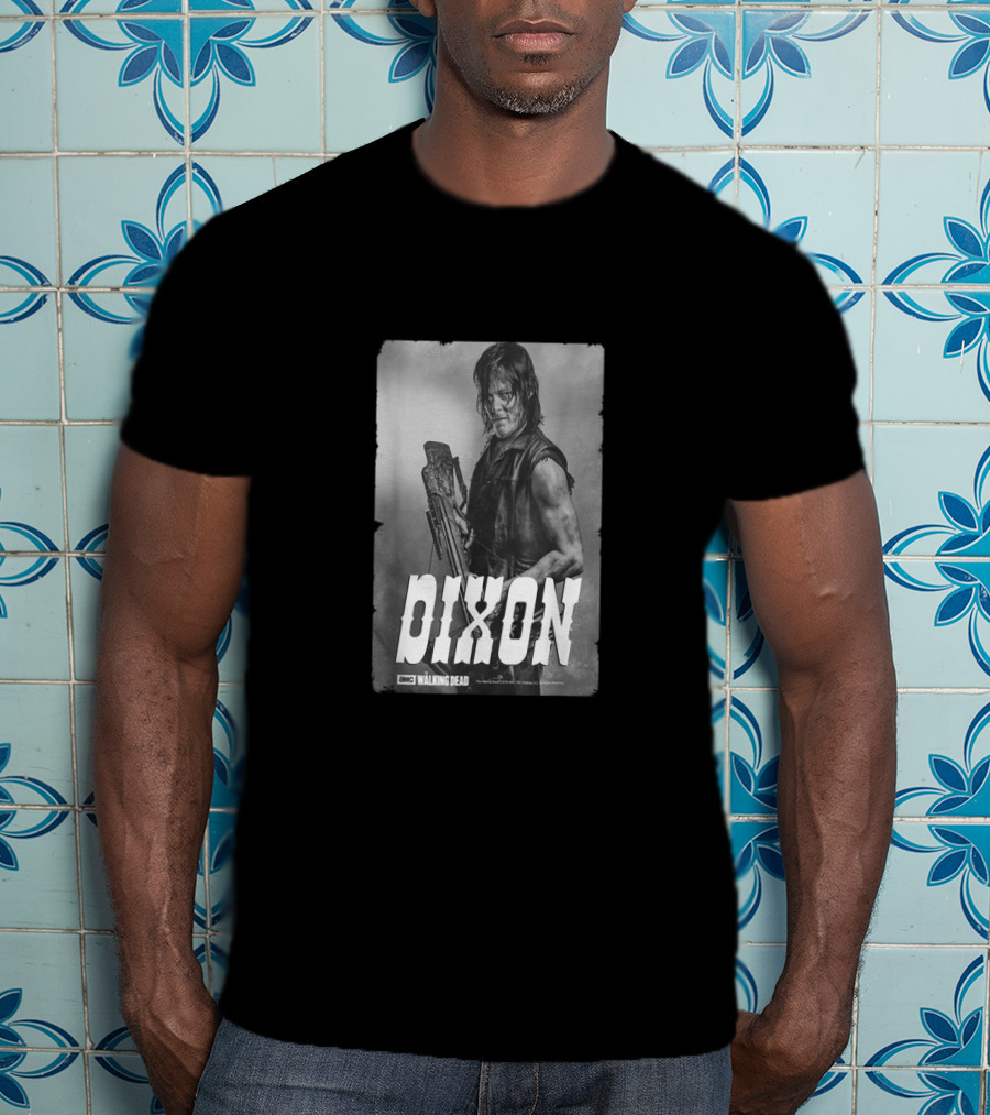 The Walking Dead Dixon AMC Silver Edition T-Shirt