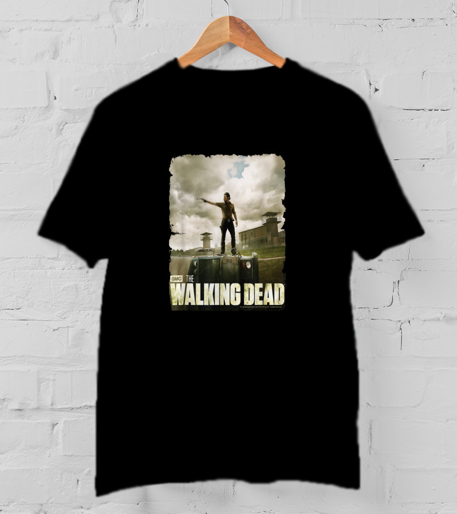 AMC The Walking Dead Prison Guard Tower T-Shirt