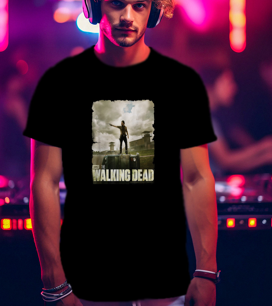 AMC The Walking Dead Prison Guard Tower T-Shirt