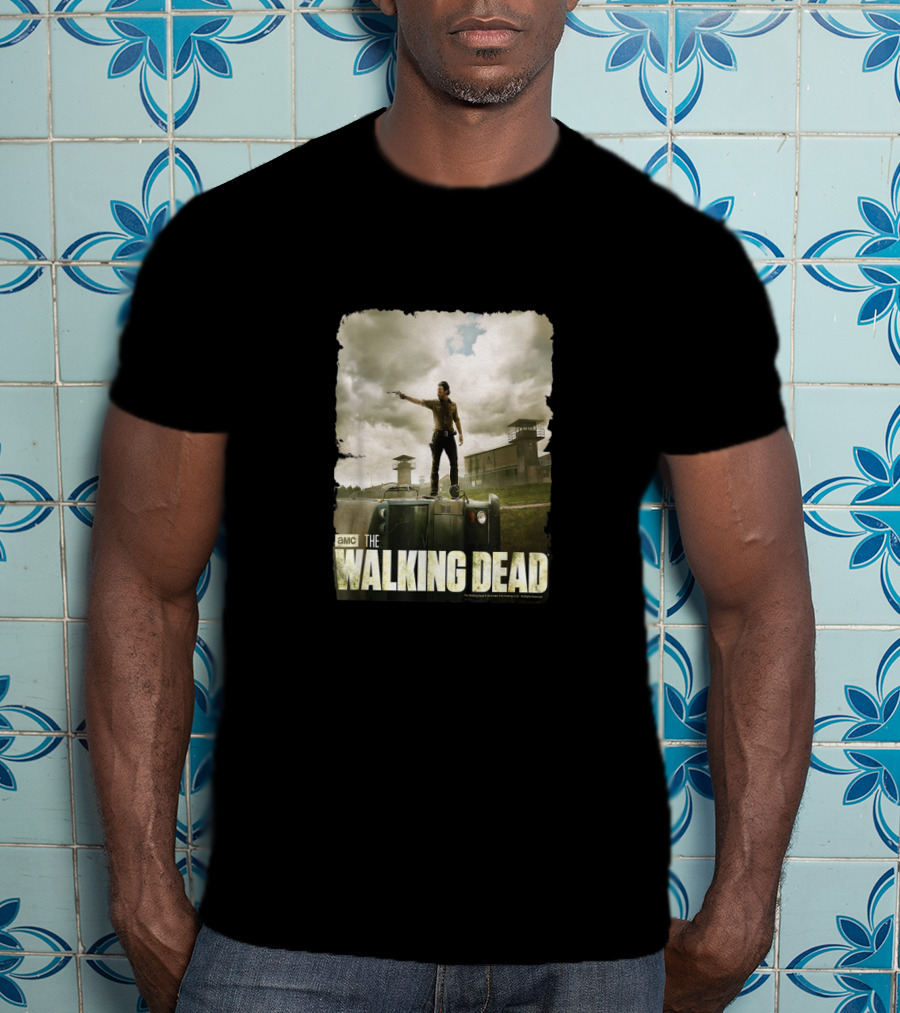 AMC The Walking Dead Prison Guard Tower T-Shirt