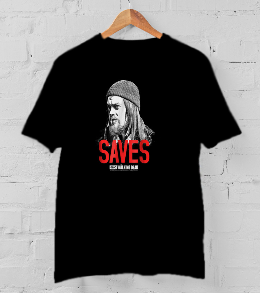 AMC Walking Dead Jesus Saves Character T-Shirt