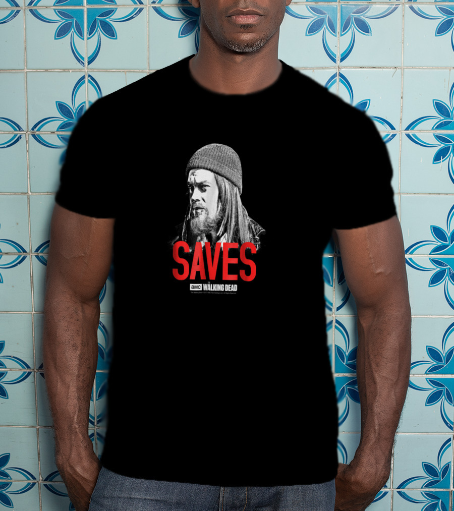 AMC Walking Dead Jesus Saves Character T-Shirt