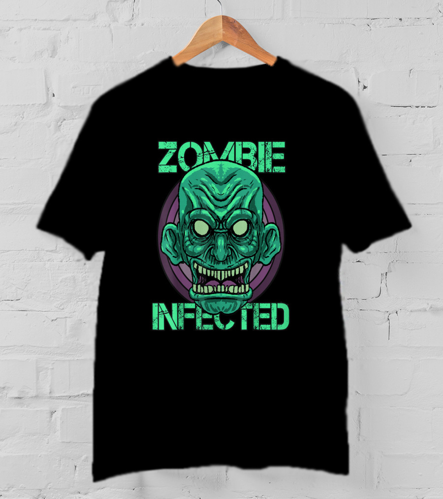 Zombie Infected Undead Walking Living Dead T-Shirt