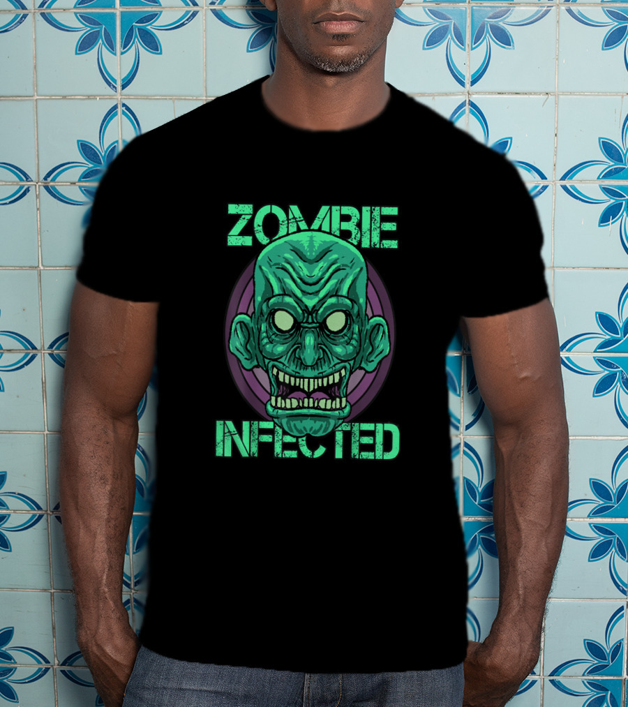 Zombie Infected Undead Walking Living Dead T-Shirt