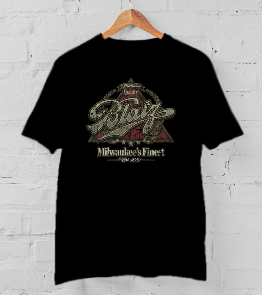 Blatz Beer Milwaukee's Finest Est 1851 T-Shirt