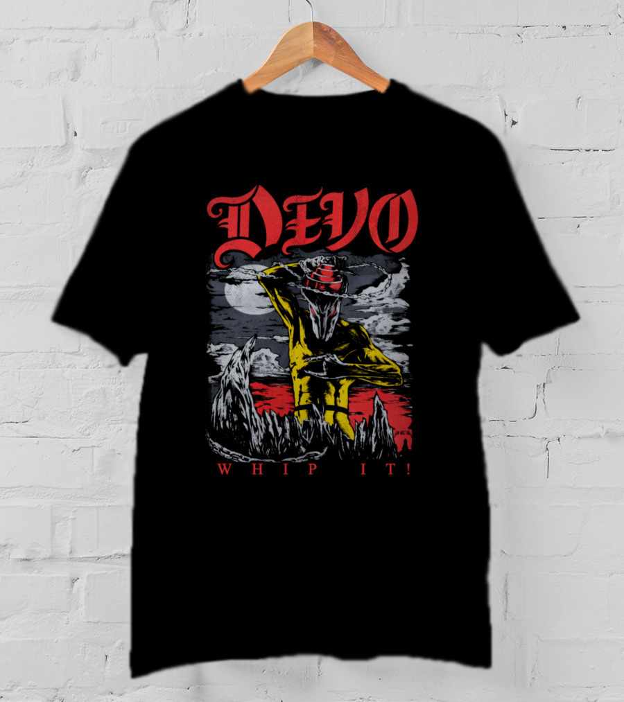 DEVO Whip It Surreal Cowboy T-Shirt
