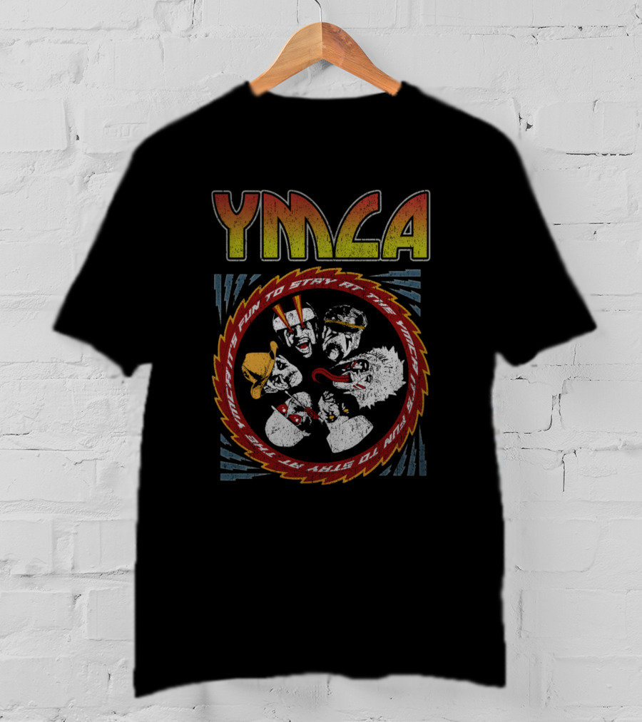 YMCA Disco Disco Zombie It's Fun To Stay At The YMCA T-Shirt