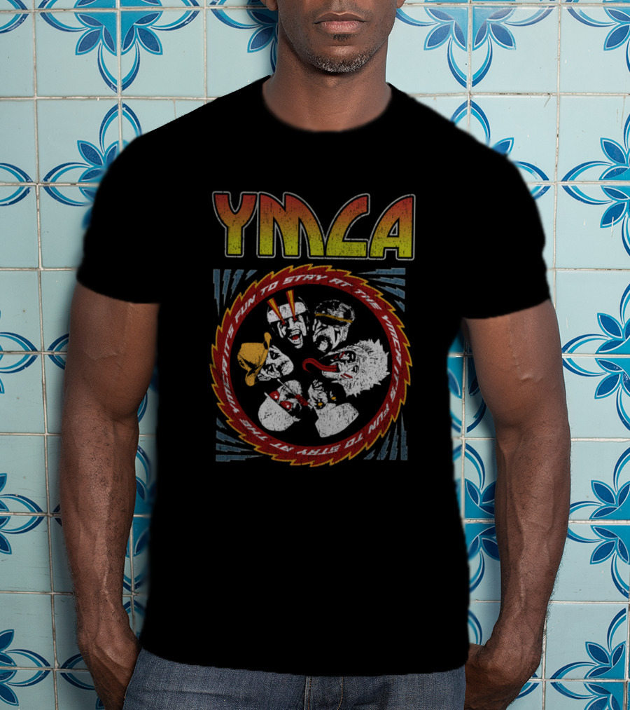 YMCA Disco Disco Zombie It's Fun To Stay At The YMCA T-Shirt