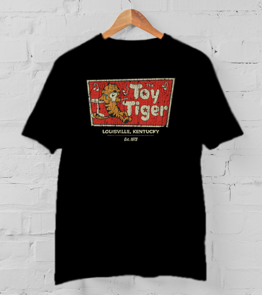 The Toy Tiger Louisville Kentucky Est. 1973 T-Shirt