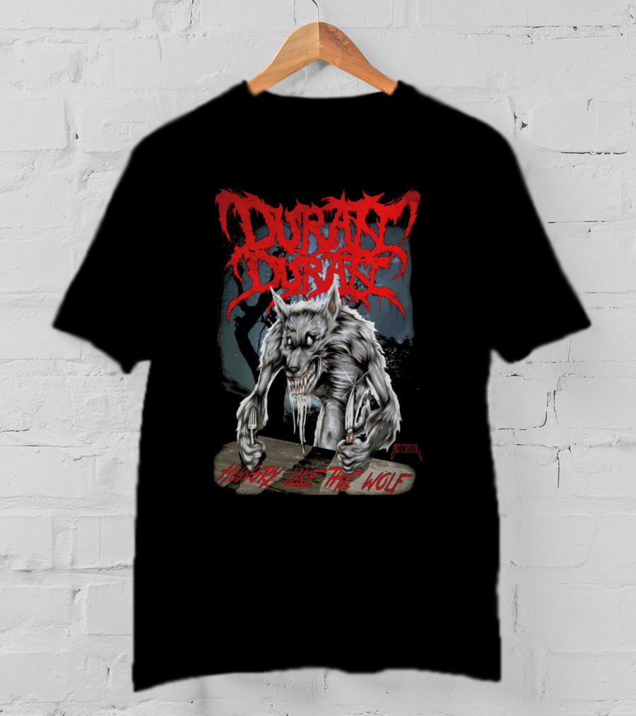 Duran Duran Hungry Like The Wolf Werewolf Horror T-Shirt