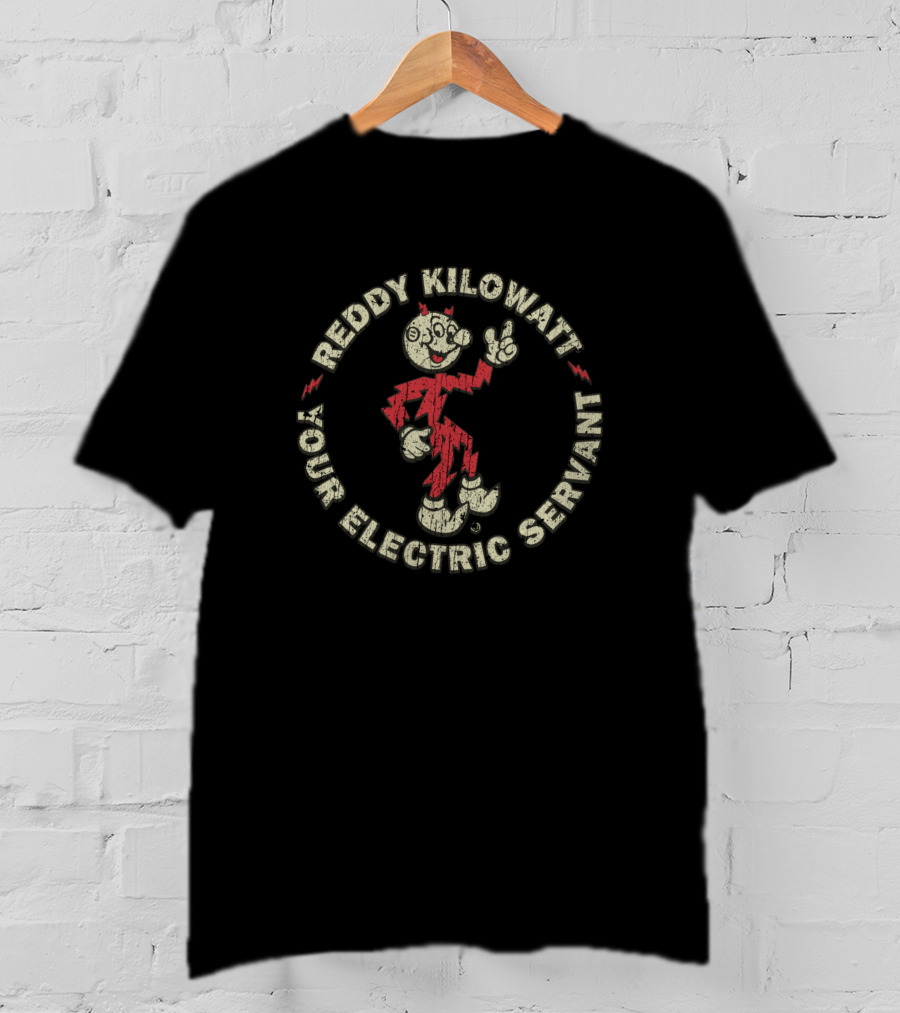 Reddy Kilowatt Your Electric Servant T-Shirt