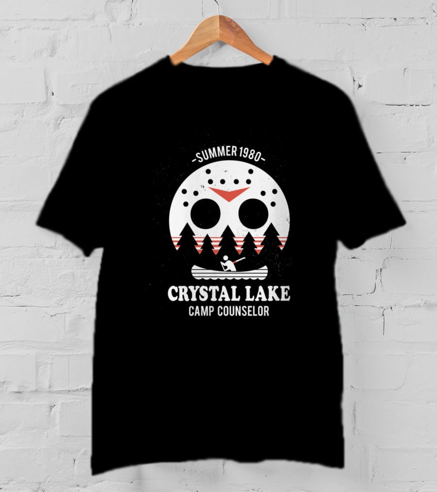 Friday The 13th Summer 1980 Crystal Lake Camp Counselor T-Shirt