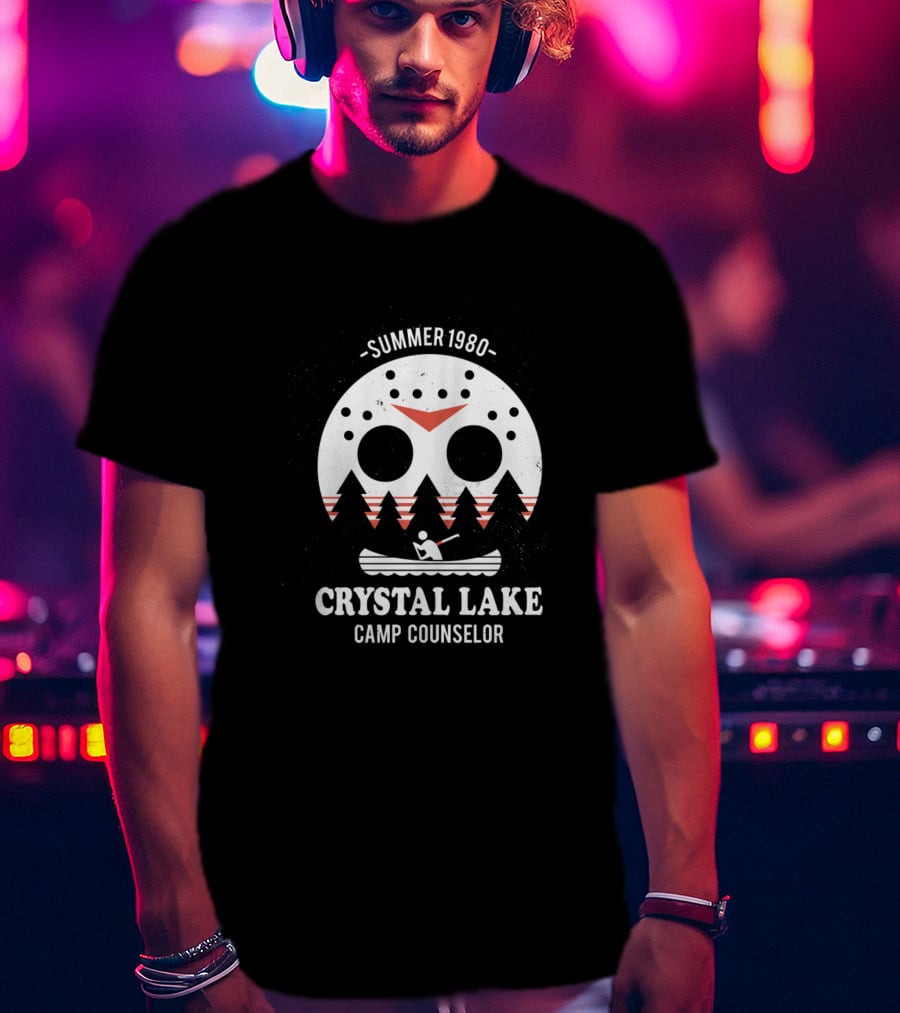 Friday The 13th Summer 1980 Crystal Lake Camp Counselor T-Shirt
