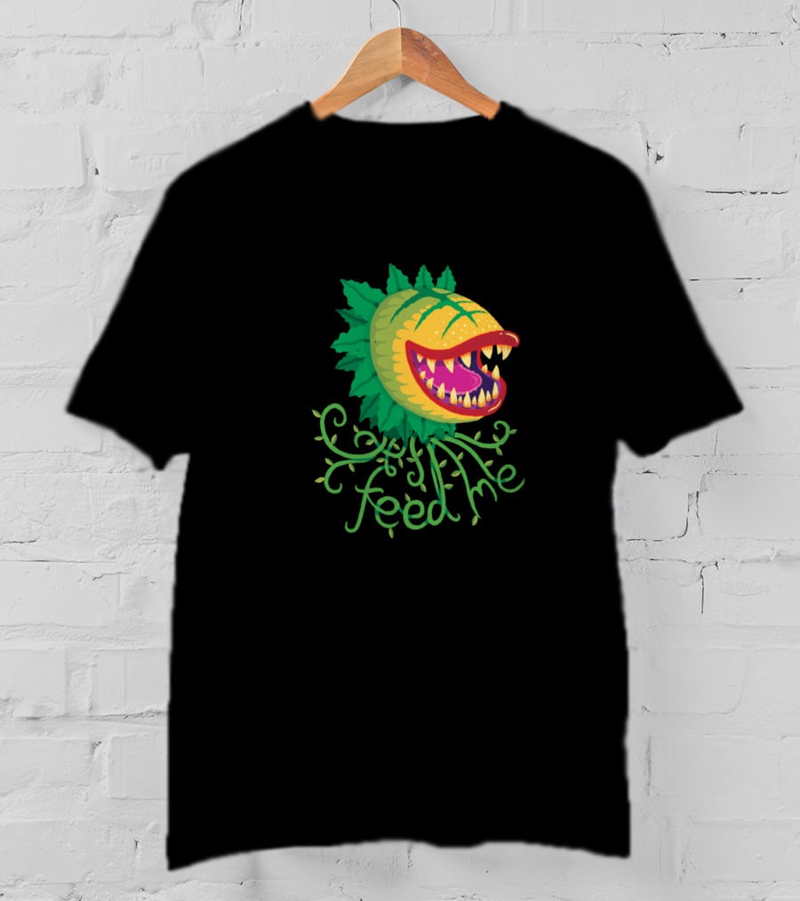 Little Shop Of Horrors Feed Me Audrey II T-Shirt