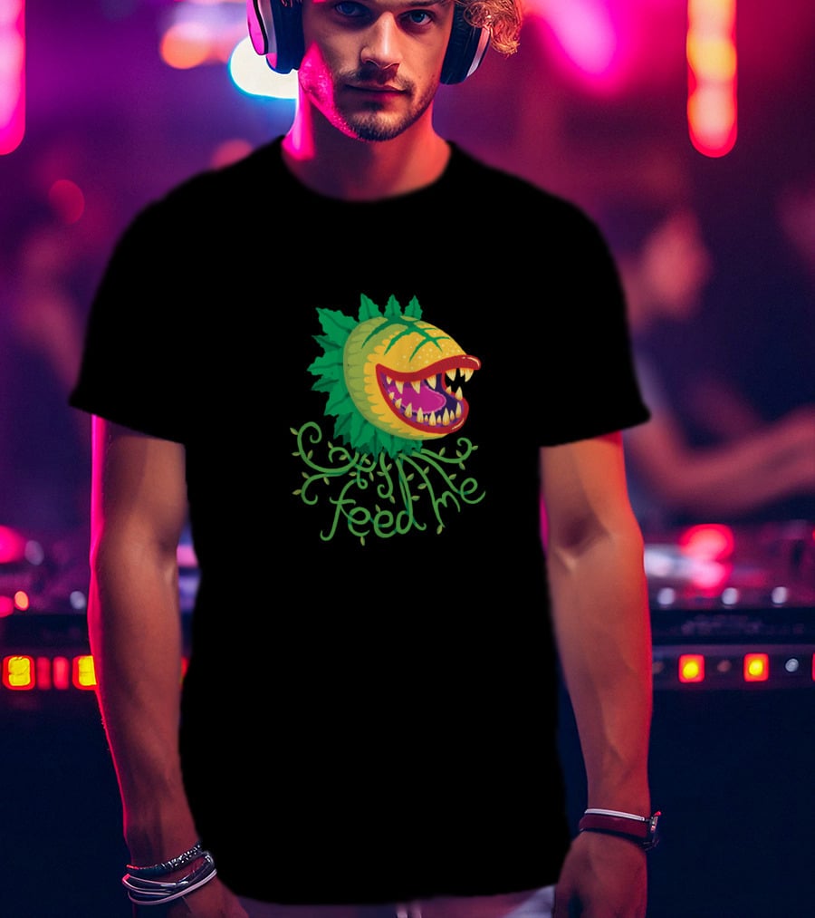 Little Shop Of Horrors Feed Me Audrey II T-Shirt