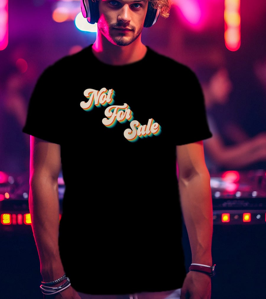 Not For Sale Retro Vintage T-Shirt