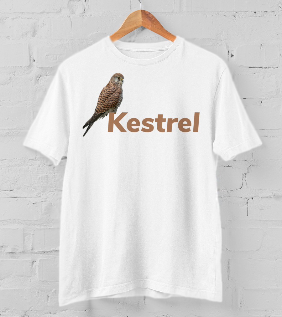 Kestrel Ornithology Falcon Bird Beautiful Falcon Bird T-Shirt